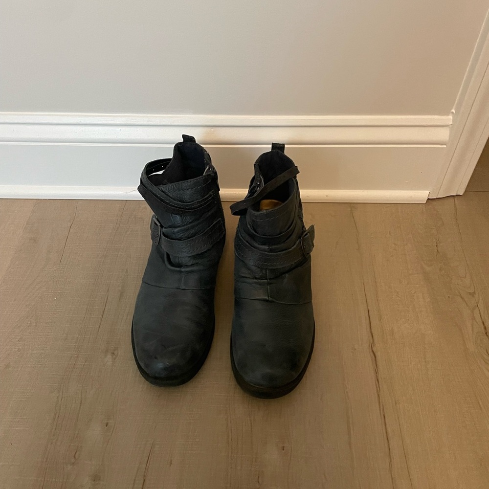 Blue boots